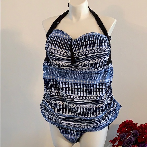 💎 On Hold Sz 26 2pc SET Blue Top/bottoms NWT. - Picture 3 of 8